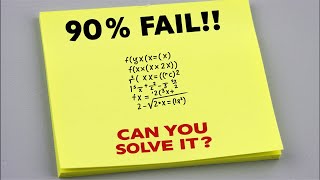 Only Geniuses Get This Right! 🧠 90% Fail This Math Puzzle