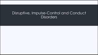 Disorders of Childhood and Adolescence | Module 13