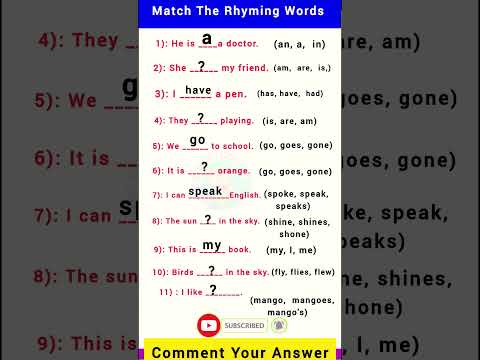 Missing Sentence Quiz | English Grammar Practice 🤔 #gk