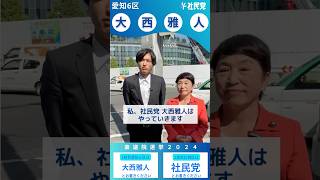 #愛知6区 #大西雅人