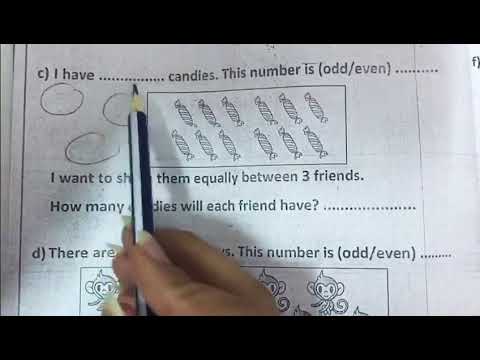Sharing equally Exercise 2 #Grade1 #IGCSE