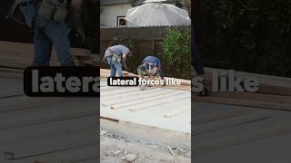 This ADU Build Had Serious Framing Constraints | Shear Wall Challenges! #shorts