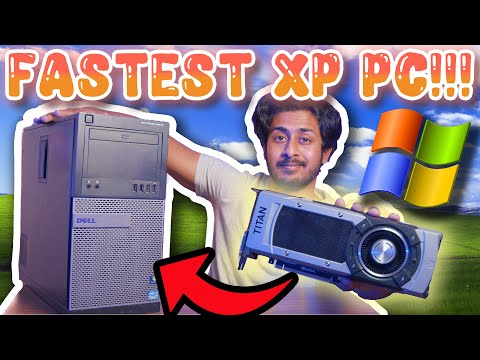 I Built The FASTEST WINDOWS XP GAMING PC!!!