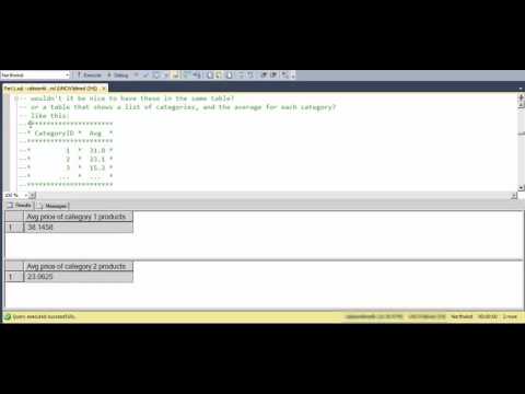 Group By Part1: Introduction