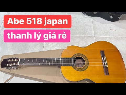 Đàn guitar Abe 518 japan thanh lý. Giá: 1tr700k. guitar nhật 0936057750