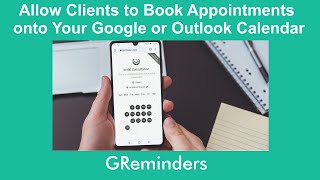 Let Clients Book Appointments directly onto your Google Calendar.  Appointment scheduling app.