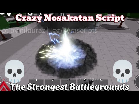 *NEW* Crazy Effects and Moveset in The Strongest Battlegrounds | Hakari