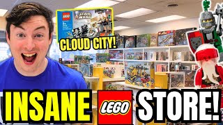 Shopping at this INSANE Lego Store! (Retired Sets, Cloud City & a HOLY GRAIL MINIFIGURE!)