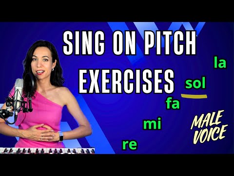 5 MINUTE DAILY Vocal warmup .C minor scale vocal workout  .For Male voice