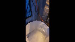 winter setup,with heating,toilet,hot shower #autotent #4x4 #campingcar #camping #autohome #vanlife
