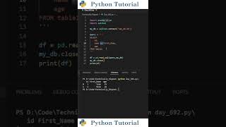 Renaming Columns In SQLite Query | Python Tutorial