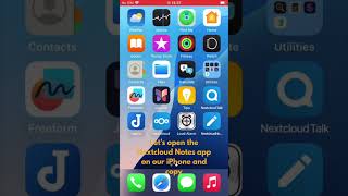How to Sync the iPhone Calendar App with Nextcloud 📱☁️ #tech #iphone #calendar #nextcloud