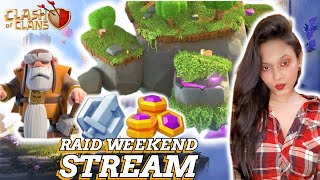 Raid Weekend Stream | COC