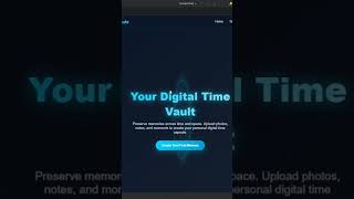 MemoryMuseum — A Futuristic 3D WebDesign #UIDesign #FrontendDevelopment #JavaScript #AIUX #3DWeb