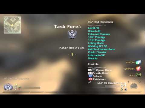 Modern Warfare 2 TU7 Unlock All + Free MW2 TU7 XP Lobby! Mod Menu Lobby by Traitt