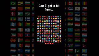 can I get a hii in your language? #shorts #country #flags #language #countryflags