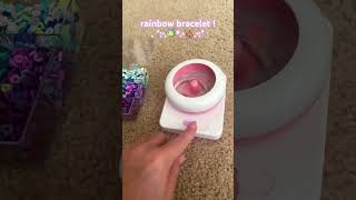 rainbow! 💐 #claybracelet #preppy #preppyoreo #beadsbracelet #smallbusiness #brave #viral #fyp
