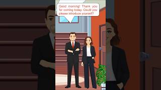 English for a job interview  #english #shorts #shortvideo