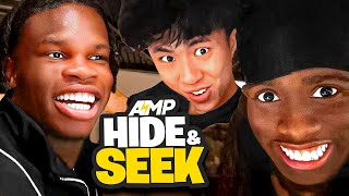 Ray Plays Hide & Seek With AMP & Travis Hunter!