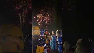 跟著英雄公主們一起享受-煙火之下的親子時光