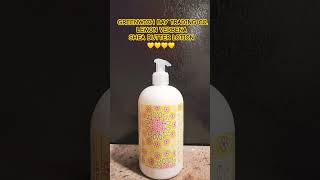GREENWICH BAY TRADING CO. LEMON VERBENA SHEA BUTTER LOTION 💛💛 #lalas2scents #shorts #lotion