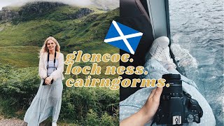 HIGHLANDS TOUR VLOG! Glencoe & Loch Ness🐑🌻