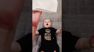 достаточно сложно было снять , матвей не любит одеваться 🐣😂#детииродители #дети