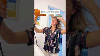 Girls vs guys getting ready 😂