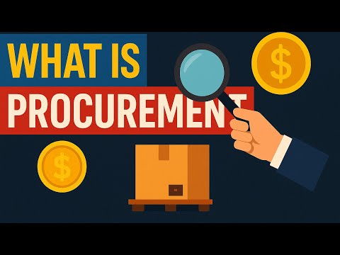 What is Procurement ? | Daily Logistics