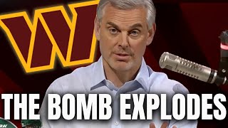 NOW! COLIN COWHERD JUST CONFIRMED IT AND CREATES CHAOS IN COMMANDERS!| Washington Commanders News