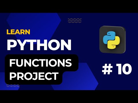 PYTHON For Beginners: Learn functions with a project