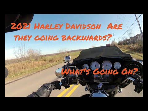 Harley Davidson 2021 Models - going backwards?
