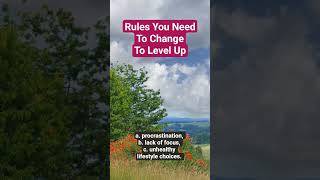 Prioritizing tasks, practicing mindfulness, and adopting a healthier life. #routines