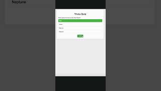 Coding Kathas 21 Days Challenge - Day 6 Trivia Quiz