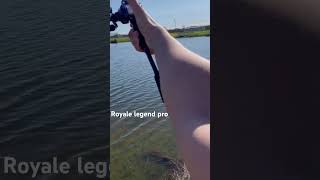 New reel casting.royale legend pro #fishing #fishinggear #kastkingusa #kastking