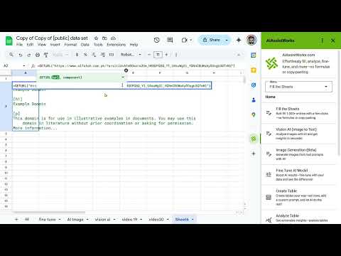 🚀 Scrape Web Content Directly in Google Sheets – Simple & Powerful!