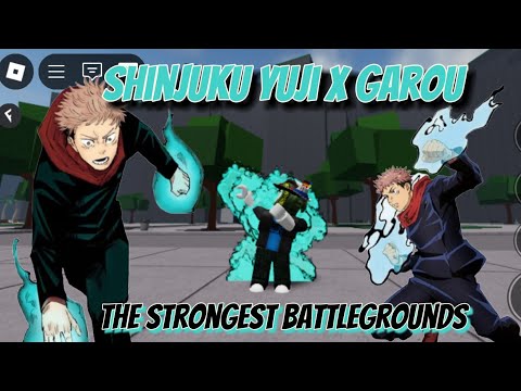 🔥🔵*NEW* Shinjuku X Yuji Moveset and VFX | The Strongest Battlegrounds Script