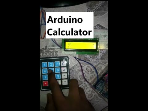 Calculator using | Arduino Uno |  @RoboticbyNUTHAND