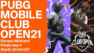 [EN] PMCO Europe Finals Day 4 | Spring Split | PUBG MOBILE Club Open 2021