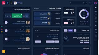 Doctor Dashboard Bootstrap Admin Templates with RTL Dark Theme