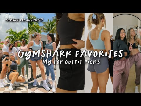 GYMSHARK FAVORITES | TOP OUTFITS FOR SUMMER SALE