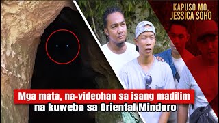 Mga mata, na-videohan sa isang madilim na kuweba sa Oriental Mindoro | Kapuso Mo, Jessica Soho