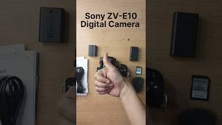 I Finally Bought My First Camera Sony ZV-E10 Unboxing #sonyzve10 #camerasony #unboxingcamera
