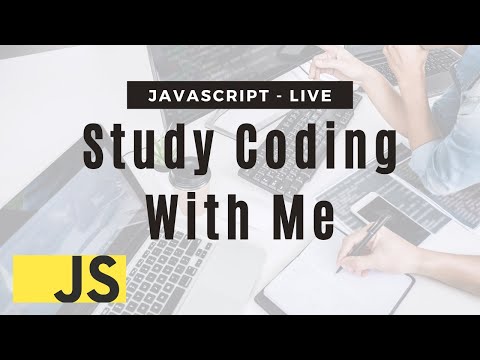 Study Coding With me Live - Algorithms and Data Structures - Freecodecamp