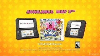 星のカービィ トリプルデラックス アメリカのCM Kirby Triple Deluxe