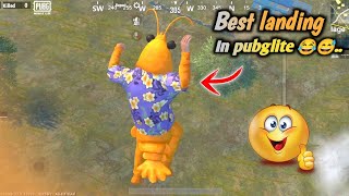 Pubg lite funny best landing 😂 short video || pubglite funny short video 😂😂.. #shorts #funny