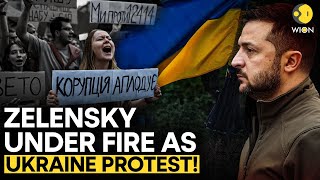 LIVE: Ukraine Protests Against Zelensky! | New Bill Sparks Anti-Corruption Backlash | Russia-Ukraine