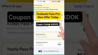 Testbook Pass Pro Coupon Code | Testbook Coupon Code | Testbook Pass Coupon Code #testbook