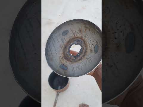 Home made alamium furnace making video घर पे ही बना डाली भट्टी