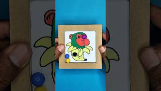 Chimpanzini Bananini DIY Cardboard Pinballs Game #diy #papercraft #shorts #art #feedshorts #trending
